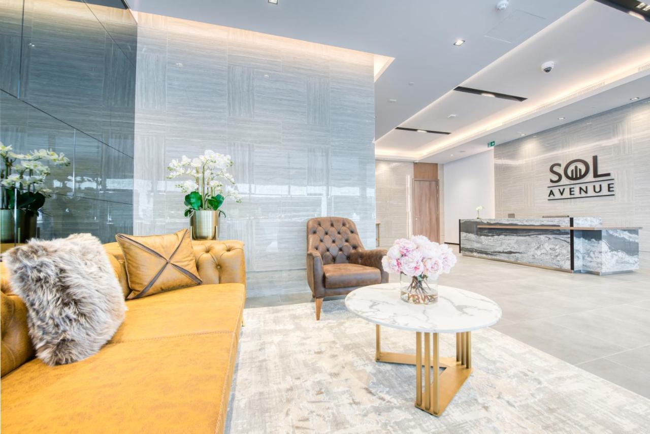 Sol Living - Sol Avenue Daire Dubai Dış mekan fotoğraf
