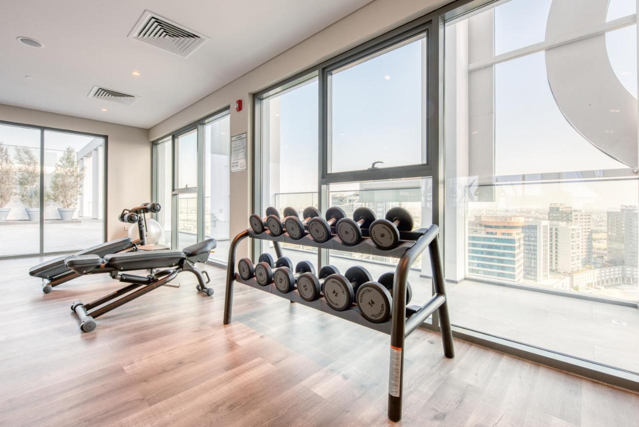 Sol Living - Sol Avenue Daire Dubai Dış mekan fotoğraf