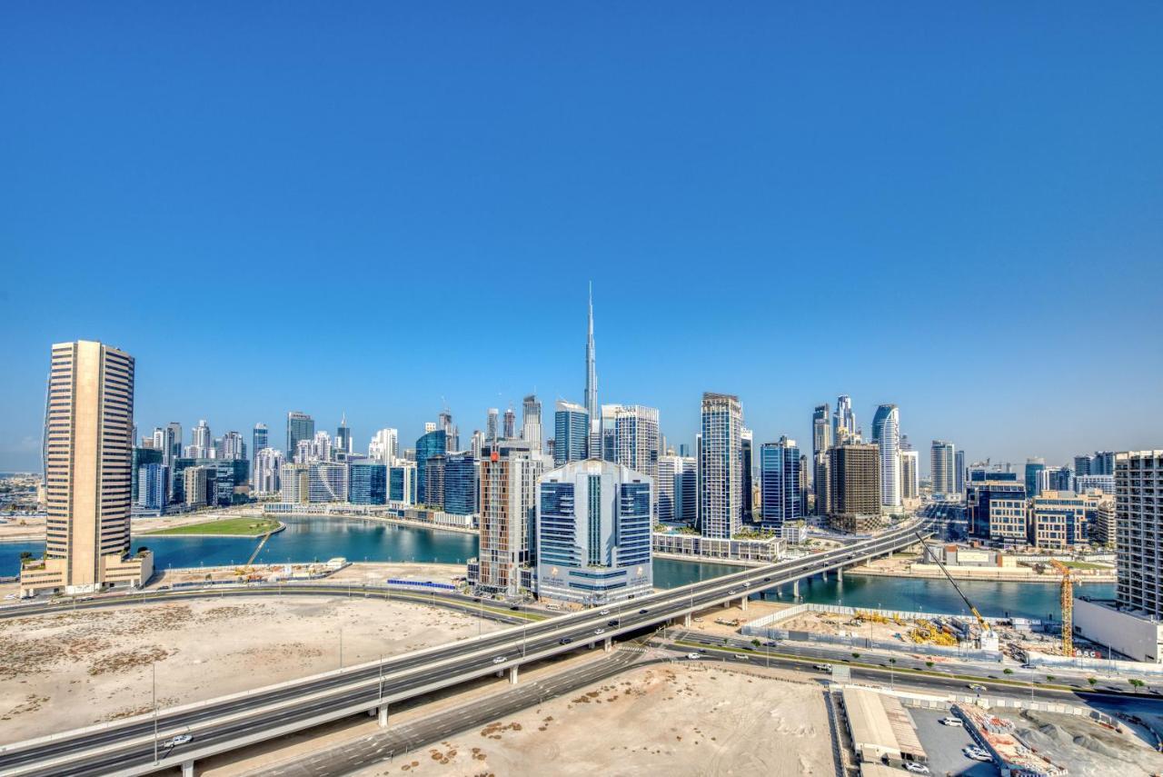 Sol Living - Sol Avenue Daire Dubai Dış mekan fotoğraf